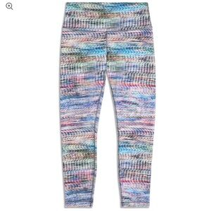 Lululemon wonder size 8 never worn high rise 25 multi colored